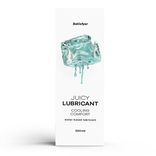 Лубрикант Satisfyer Juicy Lubricant Cooling Comfort, 300 мл - купити в Україні | Секс шоп SEX-SHOP.ua