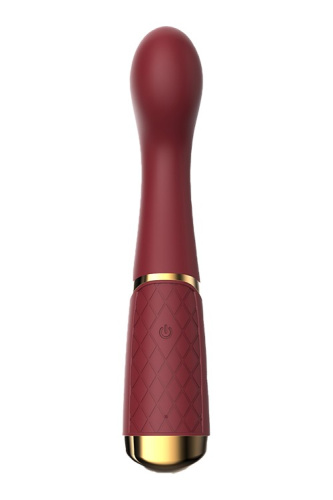DREAM TOYS ROMANCE LUCY - Вибратор для точки G, 19,5 см (марсаловый)