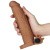 LoveToy Pleasure X Tender Vibrating Penis Sleeve Brown Add 2 - Насадка на член, 19х4.7 см LoveToy Pleasure X Tender Vibrating Penis Sleeve Brown Add 2 - Насадка на член, 19х4.7 см