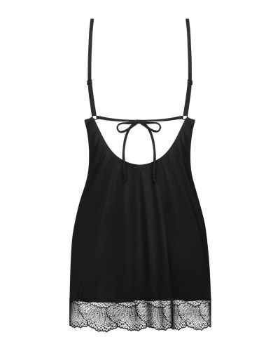 Пеньюар Obsessive Lobellis chemise & thong, XL/2XL