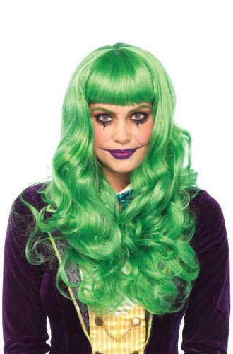 Leg Avenue-Misfit Long Wavy Wig Green - Перука, зелена - купити в Києві, Україні