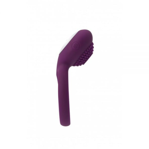 Svakom Tammy Vibrating Ring Violet - подвійне віброкільце, 8х2.8 см (фіолетовий) - купити в Києві, Україні