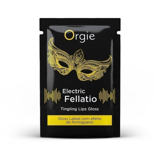 ORGIE ELECTRIC FELLATIO - Блеск для губ с вибрацией , 2 мл (лединец)
