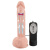 Medical Silicone Thrusting Vibrator - Реалістичний вібратор з ротацією та поштовхами, 21х4 см - купити в Києві, Україні
