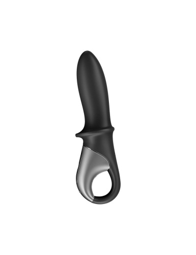 Satisfyer Hot Passion - Вибратор анально-вагинальный, 18х5.3 см (чёрный)