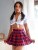 Leg Avenue-Classic School Girl Red - Сексуальный костюм школьницы, M/L Leg Avenue-Classic School Girl Red - Сексуальный костюм школьницы, M/L