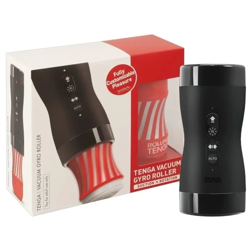 Tenga Vacuum Gyro Roller - Акумуляторна насадка для мастурбатора, 19х8.6 см - купити в Києві, Україні