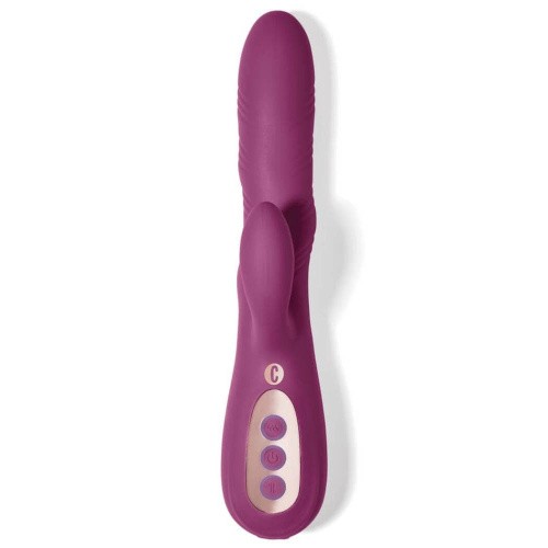 Cosmopolitan Luminous Rabbit Vibrator - силиконовый вибратор кролик, 24.1х3.3 см