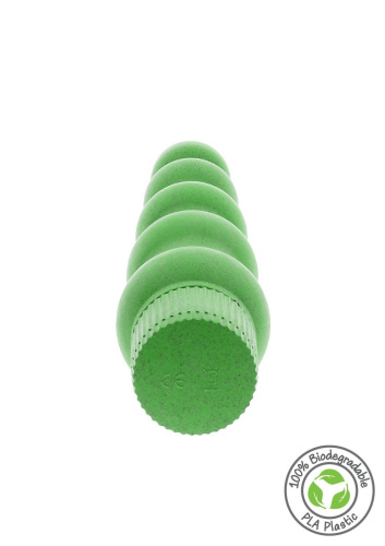 Fuck Green Eco Vibrator - Вибратор, 18,5 см (зеленый)
