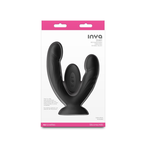 Подвійний ділдо з вібрацією NS Novelties INYA - Duet  - купити в Україні | Секс шоп SEX-SHOP.ua