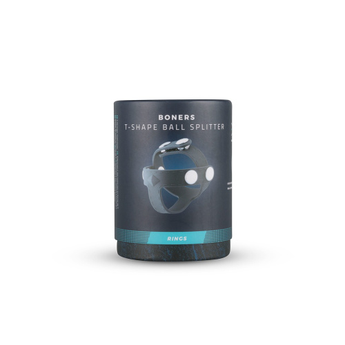 Boners T-shape Ball Splitter - Регульоване ерекційне кільце, (сірий) - купити в Києві, Україні