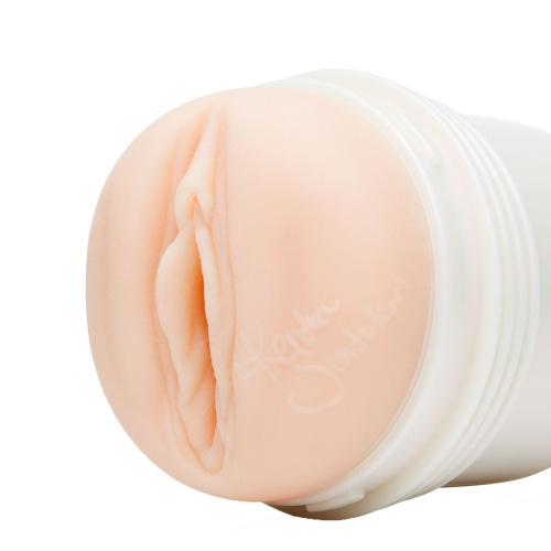 Fleshlight Kendra Sunderland Angel Flesh - Мастурбатор-Вагіна, 25х8 см (тілесний) - купити в Києві, Україні