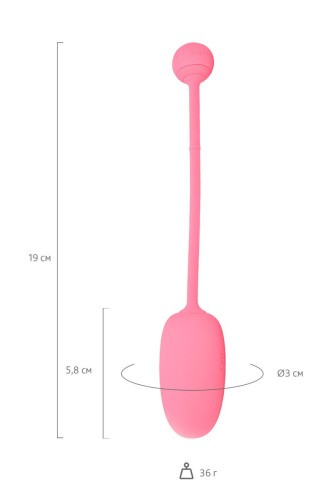 Magic Motion Kegel Coach - смарт-тренажер Кегеля для жінок (рожевий), 19х3 см - купити в Києві, Україні