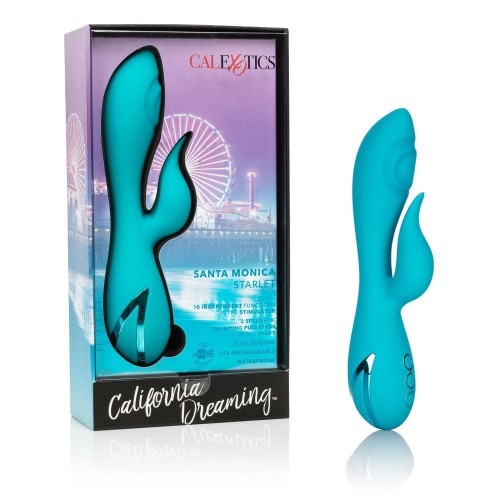 CalExotics Santa Monica Starlet вибратор кролик, 10.8х3.8 см