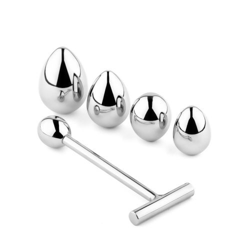 Анальная пробка с сменными элементами B-Series Jewellery Metal Anal Plug No. 3
