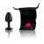 Dorcel Geisha Plug Ruby M анальная пробка со смещенным центром тяжести и кристаллом, 8х3.2 см (красный)