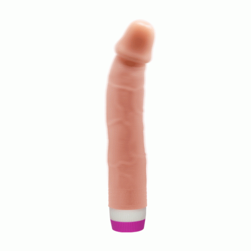 Реалистичный вибратор Jelly Vibe Rotation, 21.5 см
