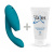 Womanizer Duo 2 + Лубрикант 50 мл - Вібратор із вакуумним стимулятором, 20.3х3.5 см (бірюзовий) - купити в Києві, Україні Womanizer Duo 2 + Лубрикант 50 мл - Вібратор із вакуумним стимулятором, 20.3х3.5 см (бірюзовий) - купити в Києві, Україні