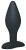 Orion Black Velvets Large - силиконовая анальная пробка, 12х4 см (черный) Orion Black Velvets Large - силиконовая анальная пробка, 12х4 см (черный)