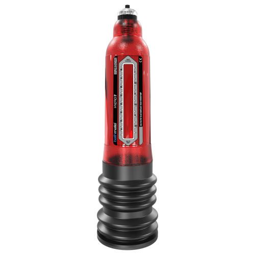 Bathmate Hydro7 - Гидропомпа для мужчин, 29х5 см (красный)