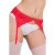 Julimex Daisy - Лёгкий пояс для чулок, S (красный) Julimex Daisy - Лёгкий пояс для чулок, S (красный)