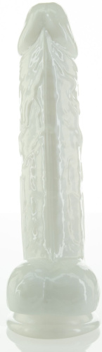 Фаллоимитатор ADDICTION Pearl 8.5" Dildo, 21,6 см + вибропуля в подарок
