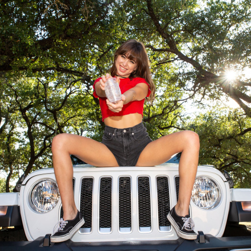 Fleshlight Quickshot Riley Reid компактный мастурбатор для пар и минета, 11 см