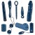 Midnight Blue Set большой набор различных секс игрушек, 9 предметов Midnight Blue Set большой набор различных секс игрушек, 9 предметов