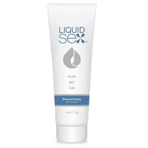Анальный лубрикант с обезбаливающим эффектом Liquid Sex Desensitizing Anal Lube, 113 г
