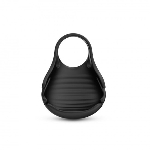 Dorcel Fun Bag - виброкольцо со стимуляцией мошонки, 6.3х3.3 см (черный)