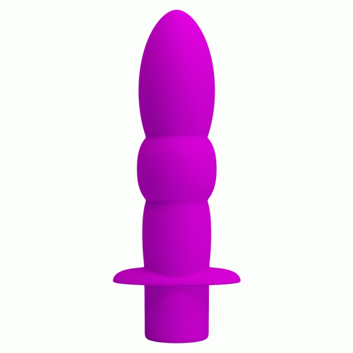 Pretty Love Wyatt Anal Vibro Plug Purple - Вибратор, 11,5 см (фиолетовый)