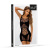 Эротическое платье SoftLine Dress 3029, black - One Size
