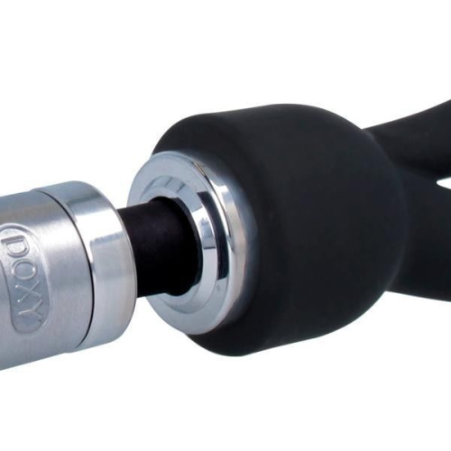 Doxy Number 3 Nexus Rabbit Massager - Насадка для вибромассажера, 14х4 см (чёрный)