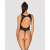 Obsessive B129 teddy - Боди, XL/XXL (чёрный) Obsessive B129 teddy - Боди, XL/XXL (чёрный)