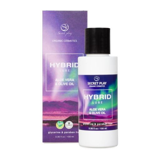 Органический лубрикант - Secret Play Hybrid Aloe Vera & Olive Oil, 100 мл