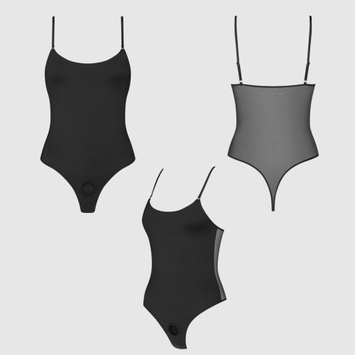 Боді з фіксацією ділдо Strap-On-Me Harness Body Signature, XL - купити в Україні | Секс шоп SEX-SHOP.ua