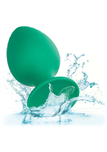 CalExotics Cheeky Buttplug Green - Набор анальных пробок, 9х5 см, 5х3,25 см.
