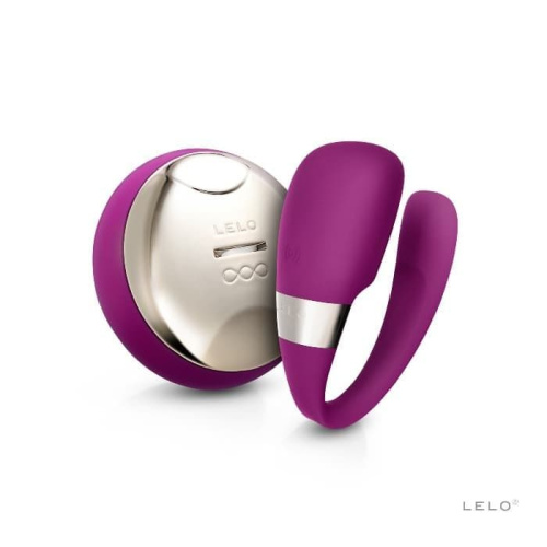 Lelo Tiani 3-вібратор для пар, 7х3.2 см (малиновий) - купити в Києві, Україні