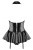 Obsessive 859-COR-1 corset - эротический комплект: корсет с подвязками и трусики, L/XL (чёрный) Obsessive 859-COR-1 corset - эротический комплект: корсет с подвязками и трусики, L/XL (чёрный)