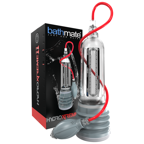 Bathmate HydroXtreme 11 (X50) - Гідропомпа для члена, 25х6.5 см (прозора) - купити в Києві, Україні
