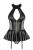 Obsessive 859-COR-1 corset - эротический комплект: корсет с подвязками и трусики, L/XL (чёрный) Obsessive 859-COR-1 corset - эротический комплект: корсет с подвязками и трусики, L/XL (чёрный)