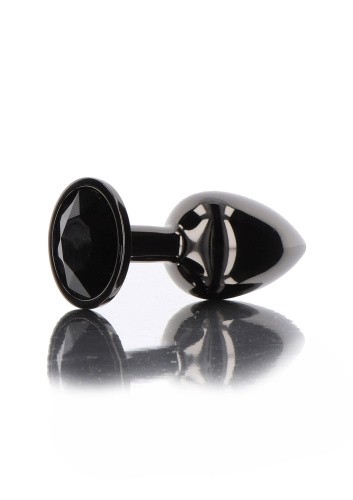 Taboom - M Butt Plug With Diamond Jewel - Анальная пробка, 8.2х3.4 см