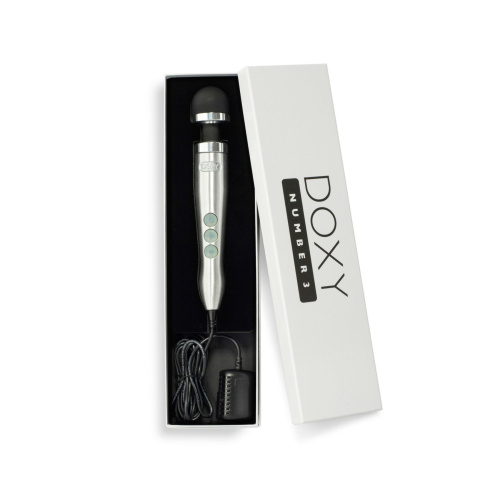 Вибратор микрофон DOXY Die Cast 3 Silver (Satin) металлический корпус