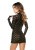 Маленькое кружевное черное платье Fantasy Lingerie, Os