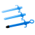 Trinity Vibes Lube Launcher (Set Of 3) - набор из 3 шприцов для лубрикантов, 8.9х1.27 см (голубой) Trinity Vibes Lube Launcher (Set Of 3) - набор из 3 шприцов для лубрикантов, 8.9х1.27 см (голубой)