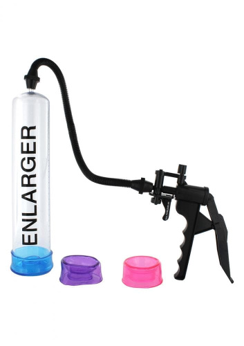Seven Creations X Factor Enlarger - Вакуумная помпа с дополнительными насадками, 32х7.5 см