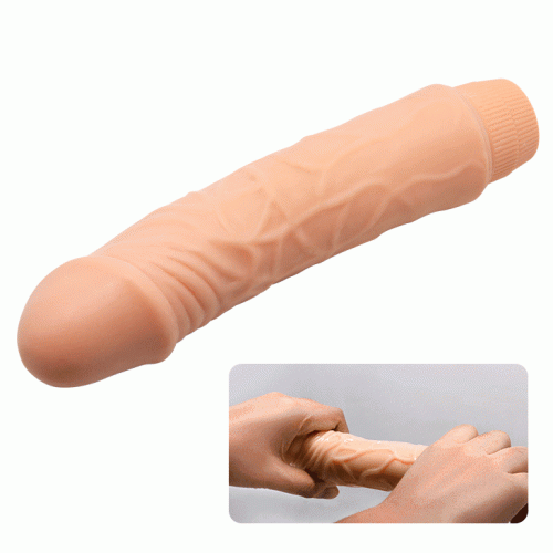 Baile Barbara Jeff Vibrator - Вібратор реалістичний, 19.5х4 см (тілесний) - купити в Києві, Україні