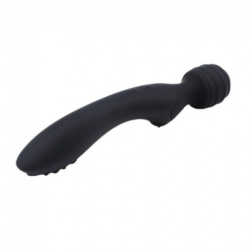 Love To Love Twist Black - вибромассажер 2 в 1, 22х4 см (чёрный)