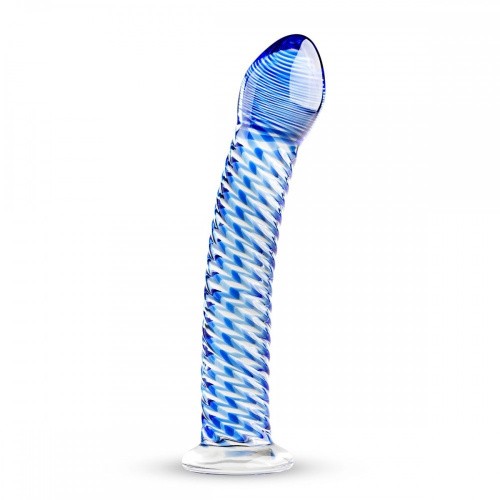 Gildo Glass Dildo No. 5 скляний ділдо, 18х3.5 см - купити в Києві, Україні
