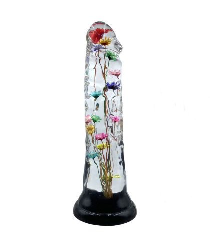 Дилдо Loviss Helichrysum Dildo, справжні квітки безсмертника всередині - купити в Україні | Секс шоп SEX-SHOP.ua